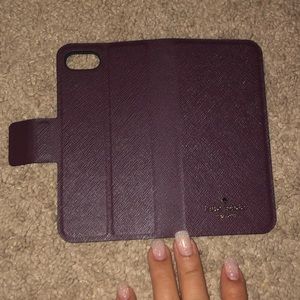 Kate spade iPhone 8 wallet case